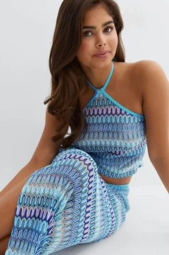Gina Tricot 14+ he haterneck inget Blå Hot