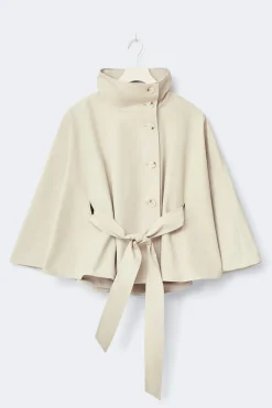 Gina Tricot hort cape trench jacket Beige Online