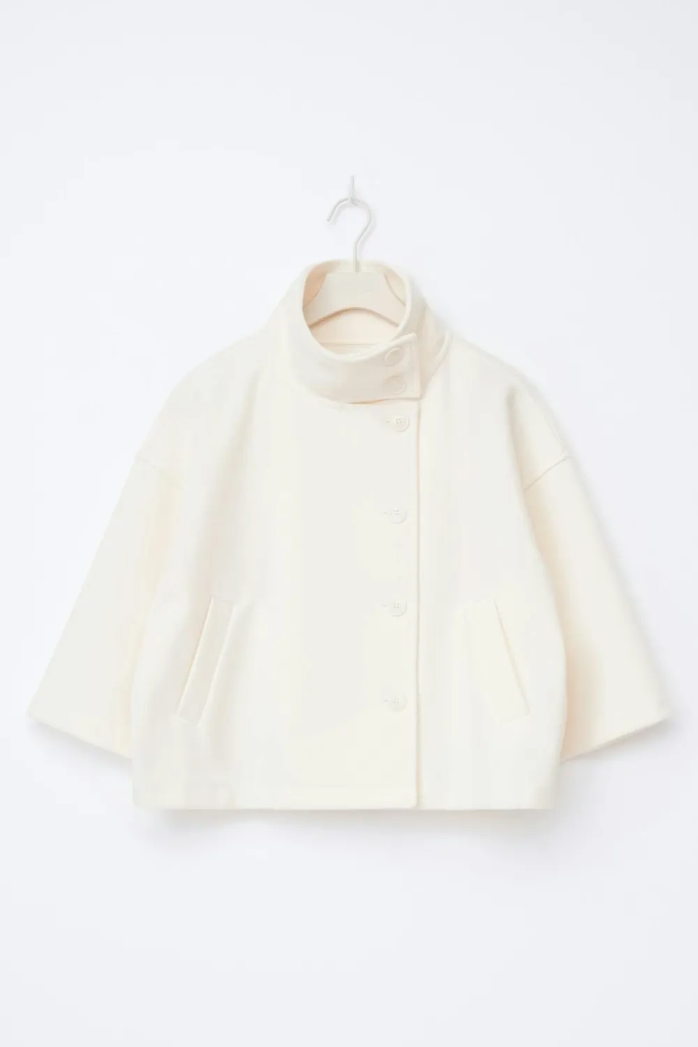 Gina Tricot 14+ hort fet jacket Hvit Outlet