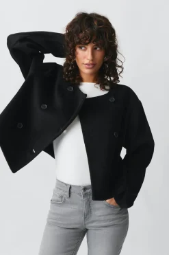 Gina Tricot hort jacket Svart Discount