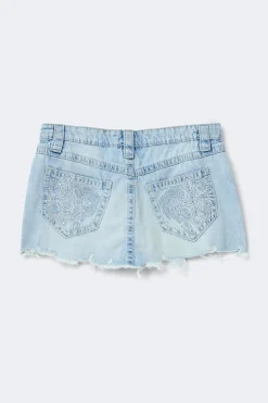 Gina Tricot 14+ ay ow deni kirt Blå Clearance