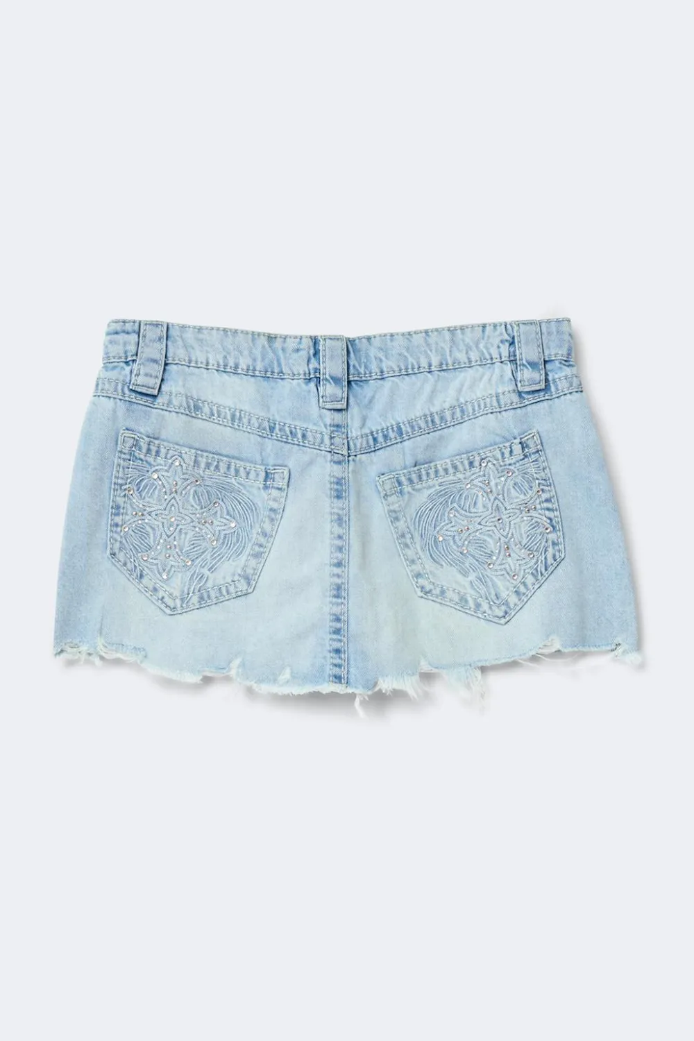 Gina Tricot 14+ ay ow deni kirt Blå Clearance