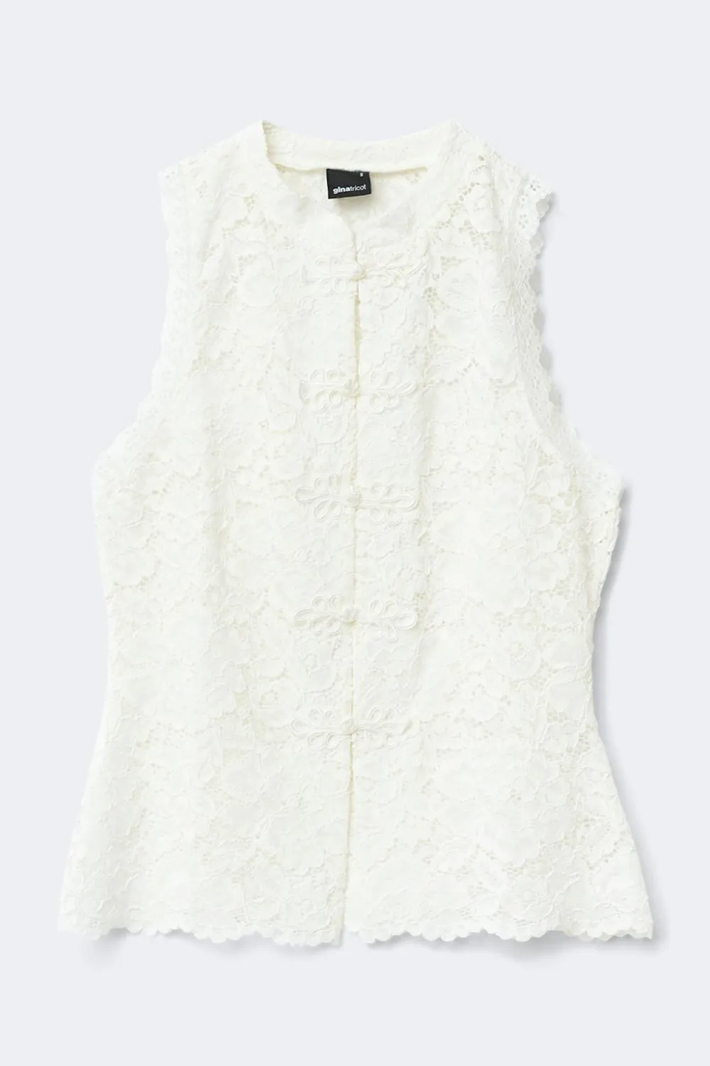 Gina Tricot eevee ace top Hvit Clearance