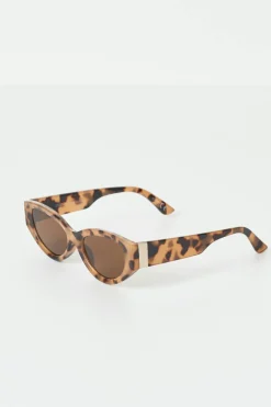 Gina Tricot Slim cat eye sunglasses Brun Hot