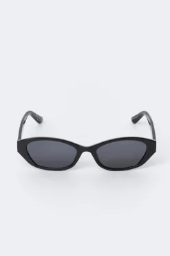 Gina Tricot Slim cat eye sunglasses Svart