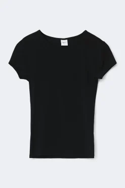 Gina Tricot i fit top Svart New