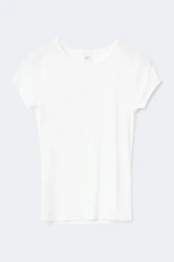 Gina Tricot i fit top Hvit Clearance