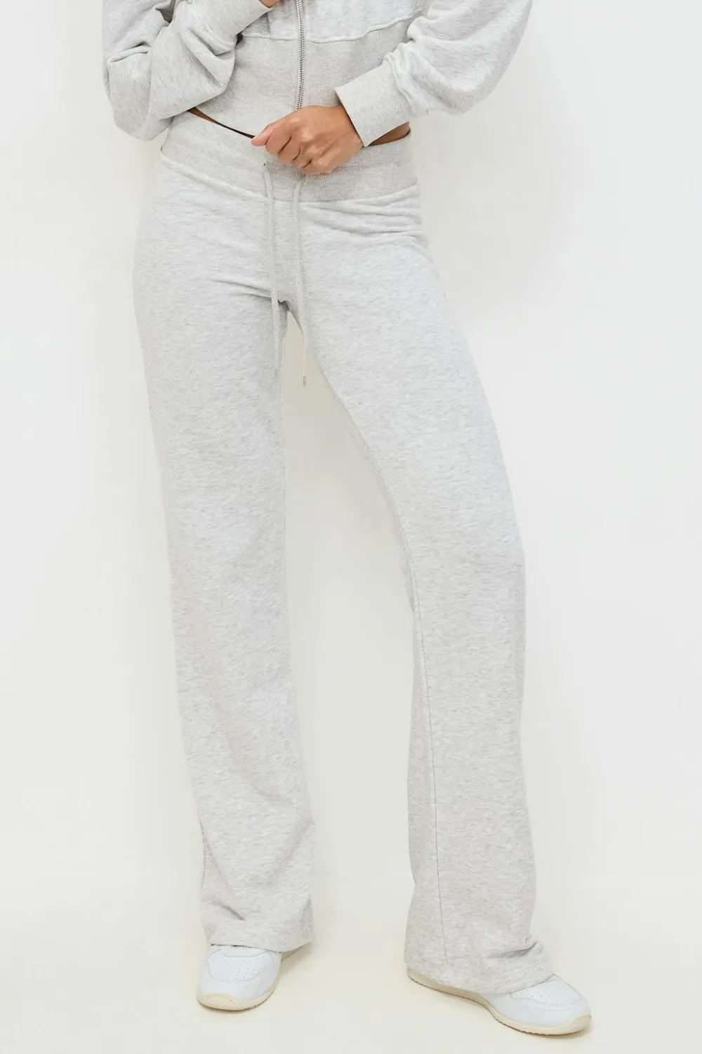 Gina Tricot i ow wait weatpant Grå Online