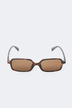 Gina Tricot Slim rectangular sunglasses Brun Best