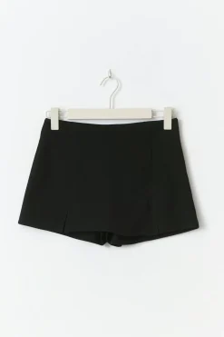 Gina Tricot it detai kort Svart Hot