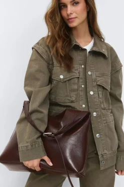 Gina Tricot Slouchy bag Brun Hot