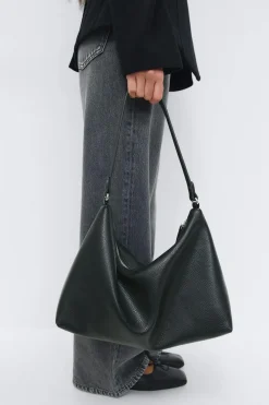 Gina Tricot Slouchy shoulder bag Svart Clearance