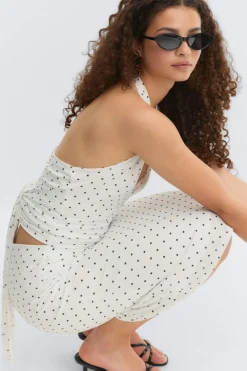 Gina Tricot 90 idi kirt Svart