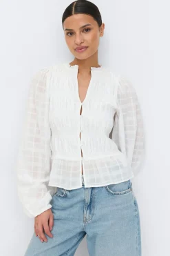 Gina Tricot ock boue Hvit Sale