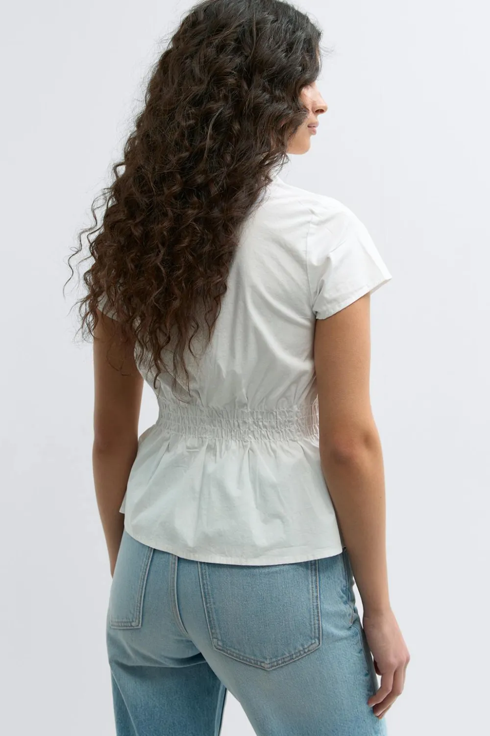 Gina Tricot ock boue Hvit