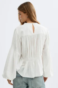 Gina Tricot ock boue Hvit New