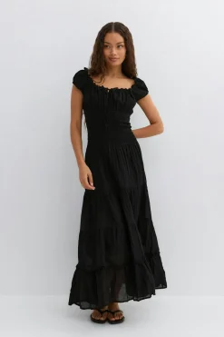 Gina Tricot ock dre Svart Online