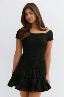 Gina Tricot 14+ ock dre Svart Outlet