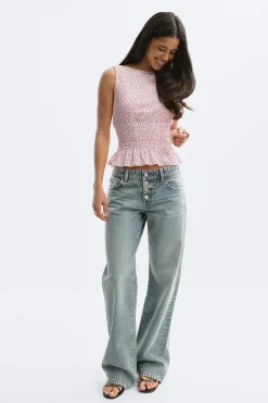 Gina Tricot ock top Rosa Discount