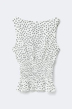 Gina Tricot ock top Svart Online