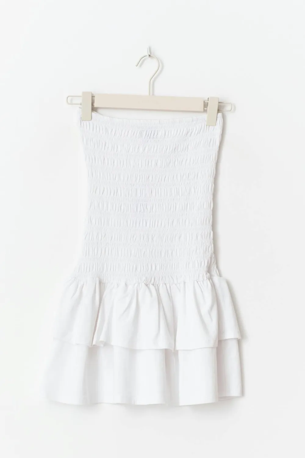 Gina Tricot ock tube dre Hvit Clearance