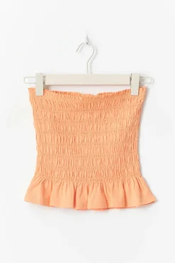 Gina Tricot ock tube top Oransje Online