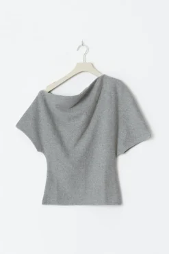 Gina Tricot oft ayetric top Grå Online