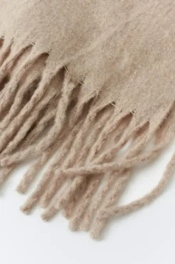 Gina Tricot Soft chunky scarf Beige Best