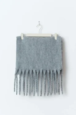 Gina Tricot Soft chunky scarf Grå Clearance