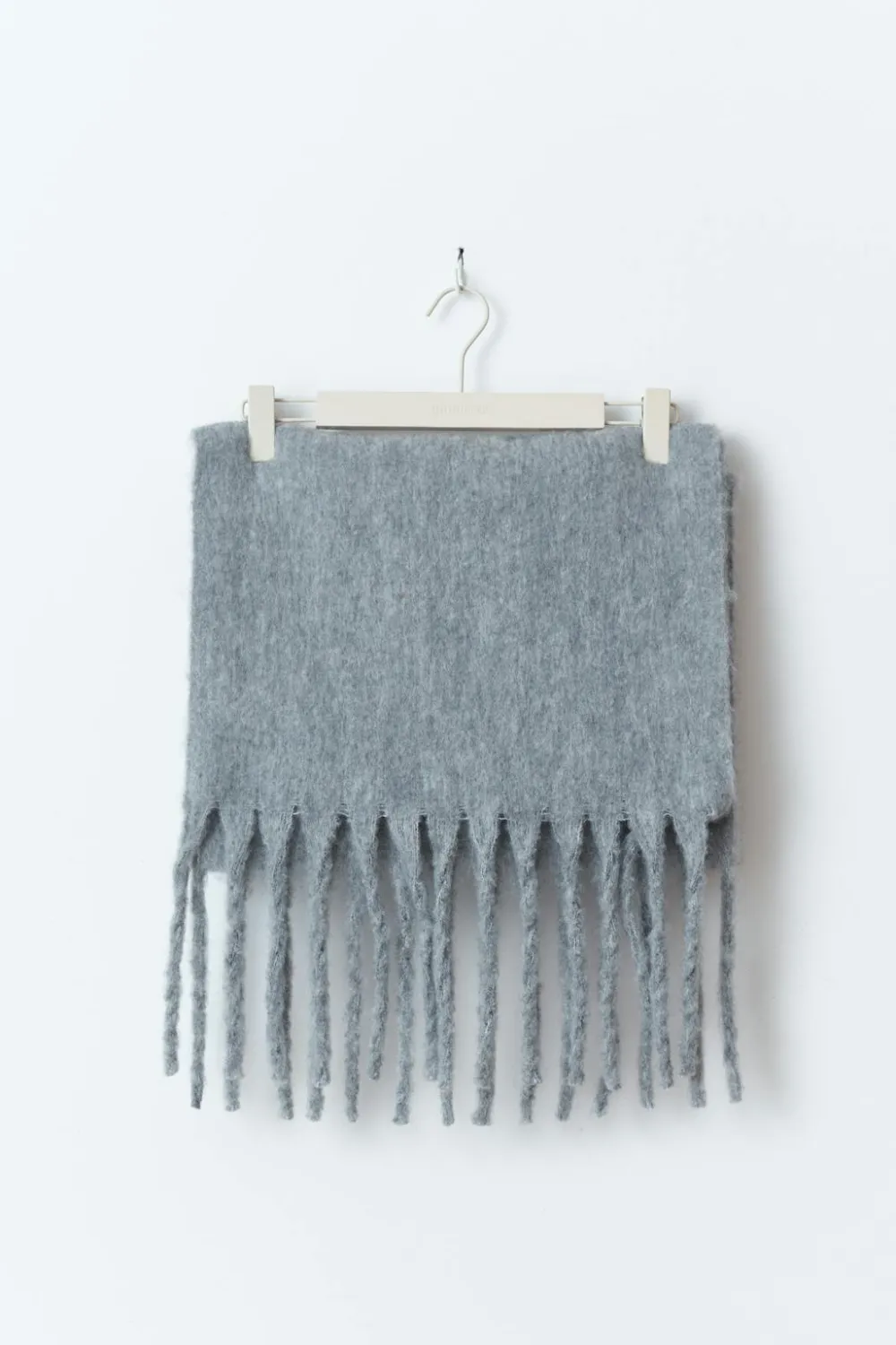 Gina Tricot Soft chunky scarf Grå Clearance