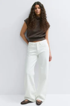 Gina Tricot oft funne neck top Brun Hot