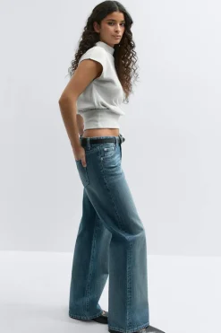 Gina Tricot oft funne neck top Grå Outlet