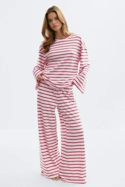 Gina Tricot oft oungewear ongeeve top Rosa