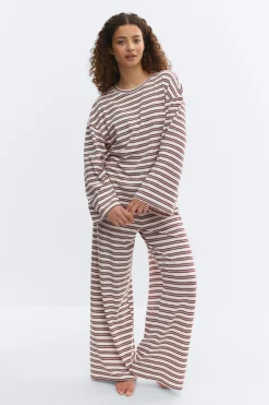 Gina Tricot oft oungewear ongeeve top Lilla Discount