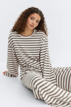 Gina Tricot oft oungewear ongeeve top Hvit Outlet