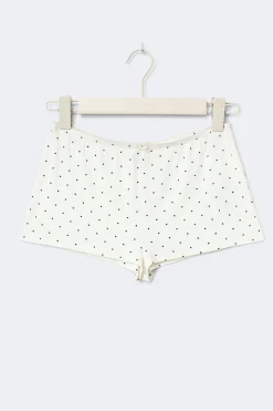 Gina Tricot oft pyjaa hotpant Hvit Clearance