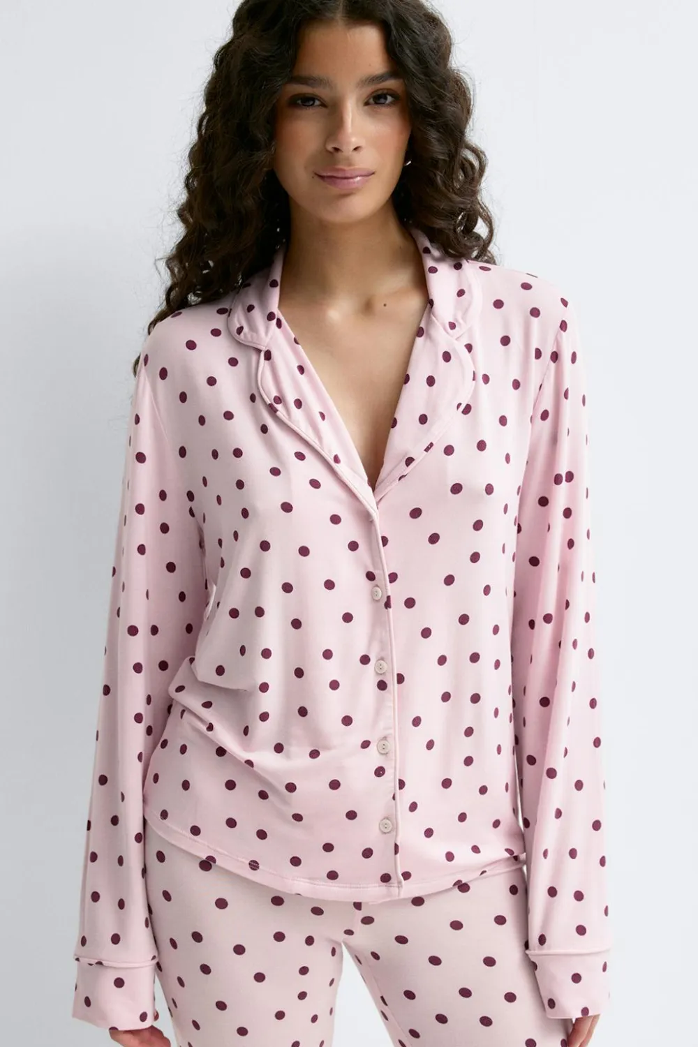 Gina Tricot oft pyjaa hirt Rosa Hot