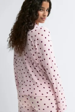Gina Tricot oft pyjaa hirt Rosa Hot