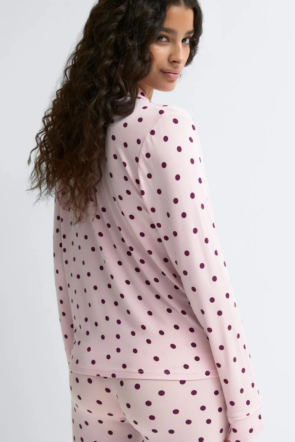 Gina Tricot oft pyjaa hirt Rosa Hot