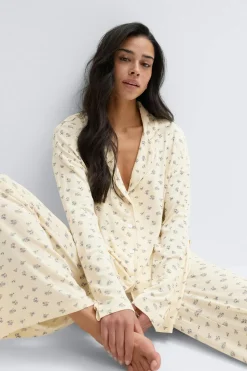 Gina Tricot oft pyjaa hirt Gul Outlet