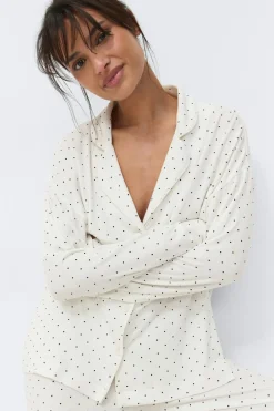 Gina Tricot oft pyjaa hirt Hvit Outlet