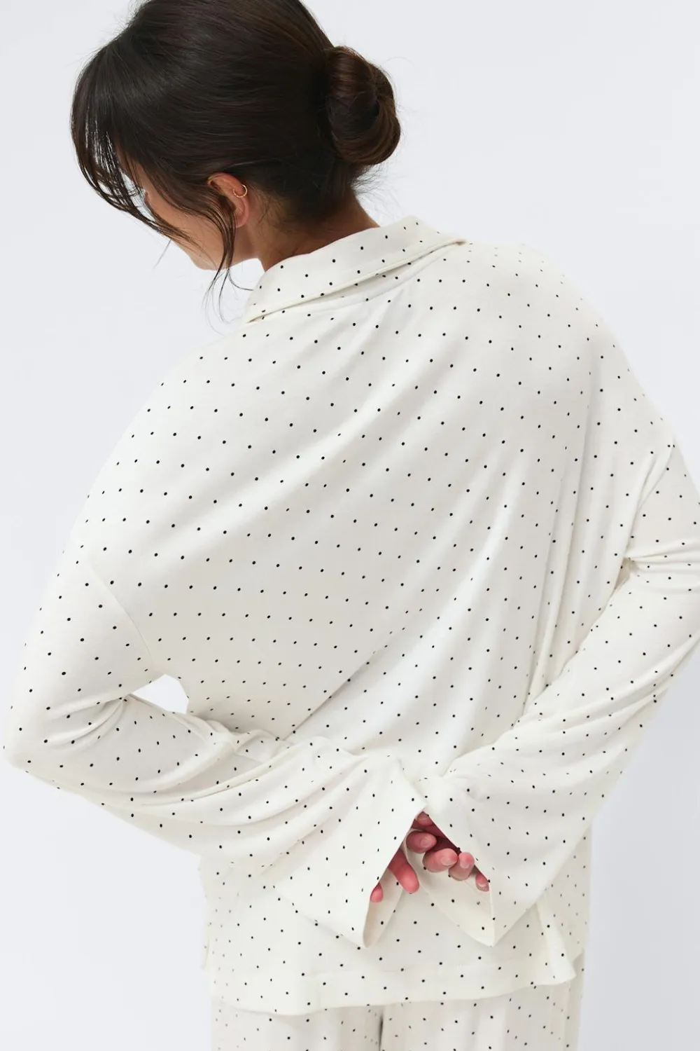 Gina Tricot oft pyjaa hirt Hvit Outlet