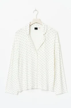 Gina Tricot oft pyjaa hirt Hvit Outlet