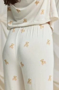 Gina Tricot oft pyjaa trouer Hvit New
