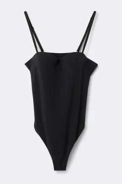 Gina Tricot oft cupt baconette body Svart