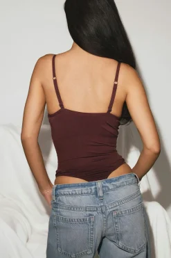 Gina Tricot oft cupt wow body Brun Sale