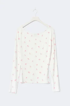 Gina Tricot oft ouchy oungewear top Hvit Best