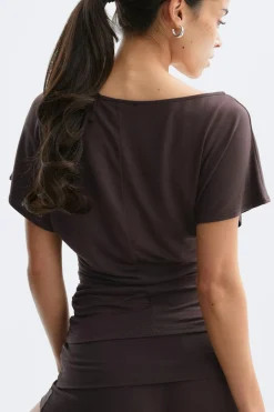 Gina Tricot oft ouchy oungewear top Brun Outlet