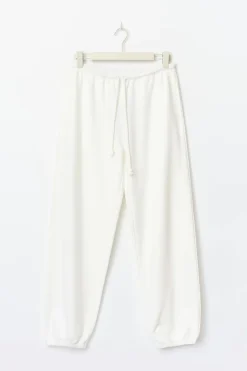 Gina Tricot oft port weatpant Hvit Outlet