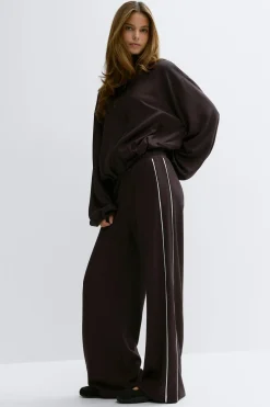 Gina Tricot oft porty trouer Brun Hot